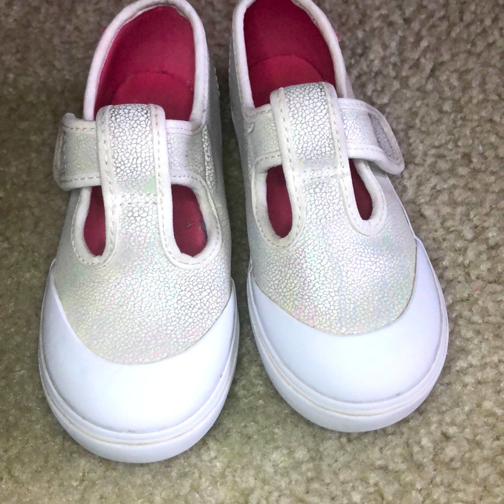 Iridescent sneakers
